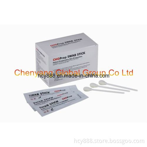 Surgical Prep Antiseptic 2% Chg and 70% Ipa Swabstick